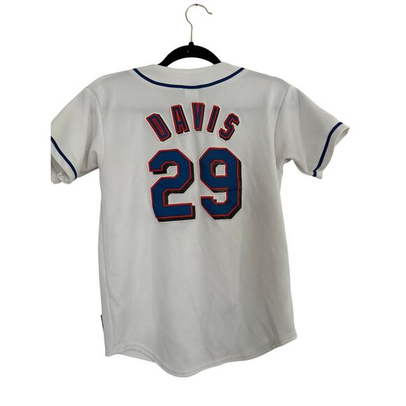Majestic MLB Mets Jersey Davis Kids Size Medium - Picture 5 of 6